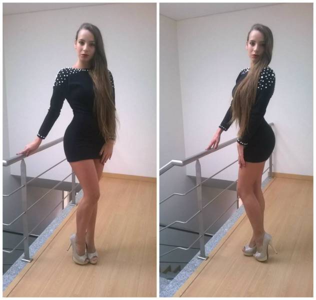 Oh My, Those Tight Dresses