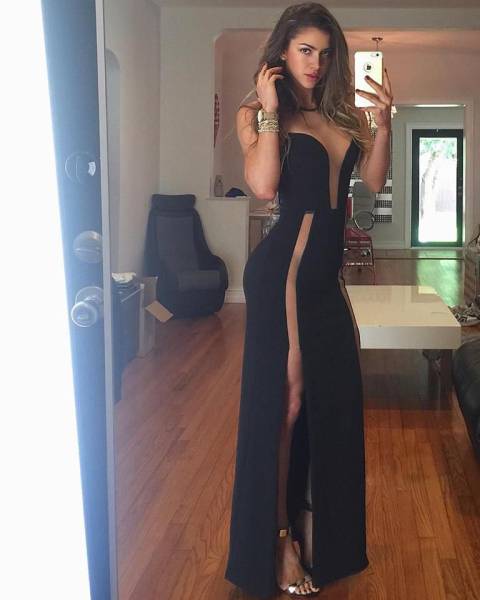 Oh My, Those Tight Dresses