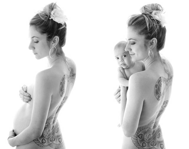 Awesome Photos Before And After Giving Birth
