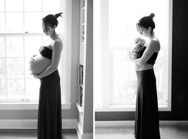 Awesome Photos Before And After Giving Birth
