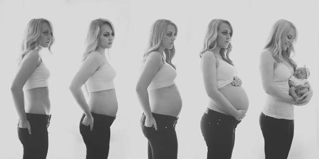 Awesome Photos Before And After Giving Birth