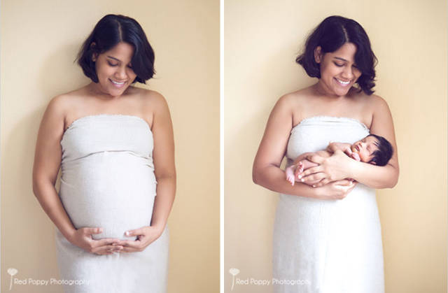 Awesome Photos Before And After Giving Birth