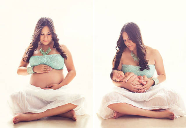 Awesome Photos Before And After Giving Birth