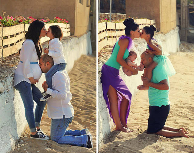 Awesome Photos Before And After Giving Birth