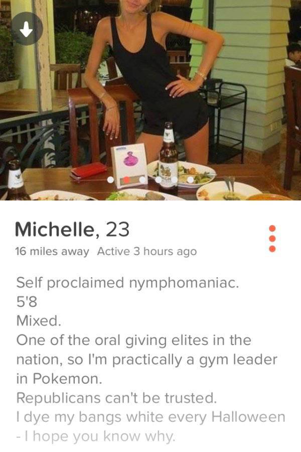 Hilarious And WTF Tinder Profiles