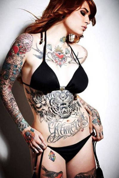 Hot Tattoos And Sexy Women Go Really Well Together