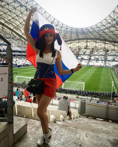 Hottest Female Football Fans Spotted At Euro 2016