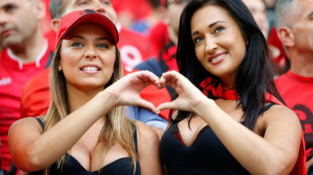 Hottest Female Football Fans Spotted At Euro 2016