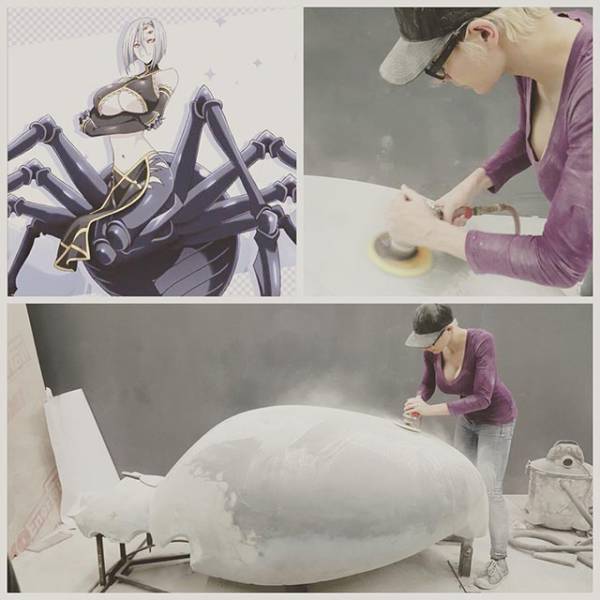 Absolute Smokeshow And Cosplayer Marie-Claude Made An Incredible Spider Costume