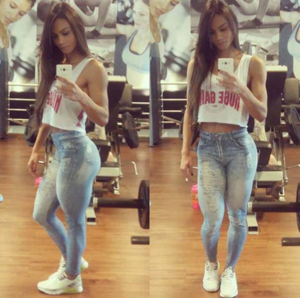 Girl Who Never Skipped Leg Day