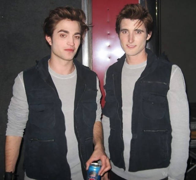 Actors With Their Stunt Doubles