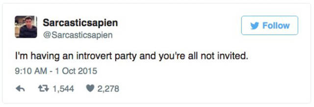 Tweets That Reveal What Introverts Think