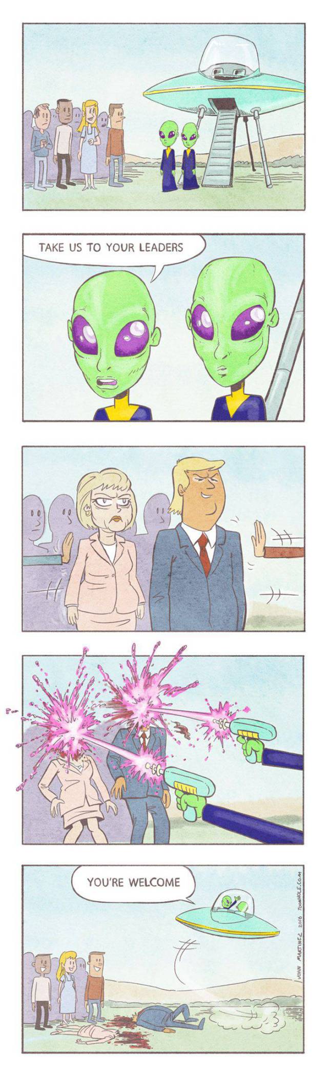 Funny Cartoons With Unexpected Ending