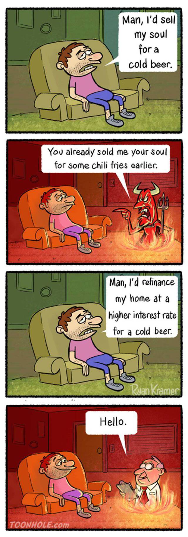 Funny Cartoons With Unexpected Ending