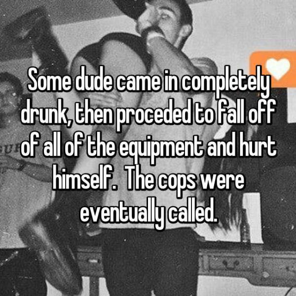 Really Strange Things People Saw At The Gym