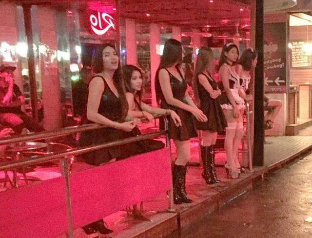 Thailand Prostitutes Put On Their Mourning Clothes