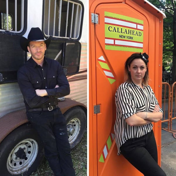 Woman Continues To Recreate Hilarious Celebrity Photos