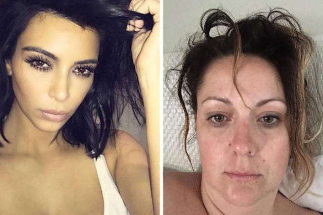 Woman Continues To Recreate Hilarious Celebrity Photos
