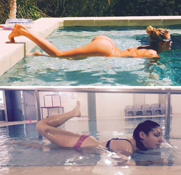 Woman Continues To Recreate Hilarious Celebrity Photos