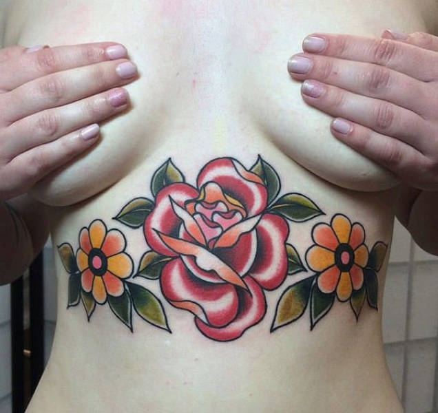 These Underboob Tattoos Are Very Pleasing To The Eye
