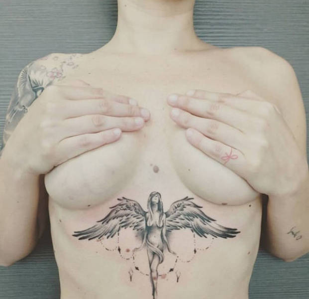These Underboob Tattoos Are Very Pleasing To The Eye